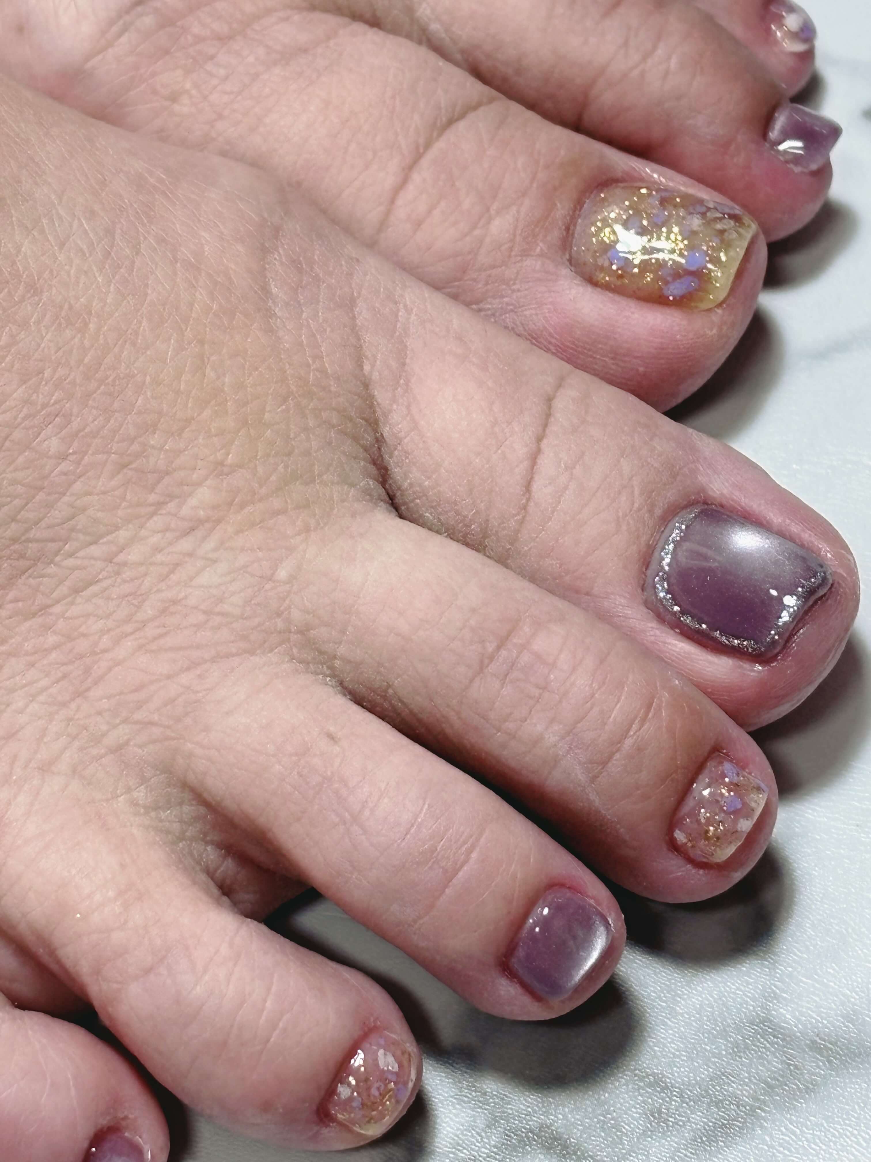 東港美甲沙龍-單色跳色